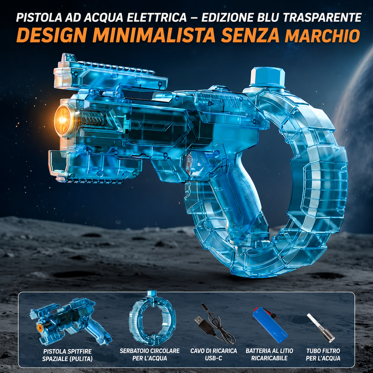 Splash Blaster™ Electric Water Gun